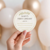 Baby's First Library Ons volgende hoofdstuk Baby s Ronde Sticker