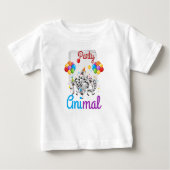 Baby's First Party Dier T-shirt (Voorkant)