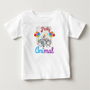 Baby's First Party Dier T-shirt