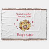 Baby's First valentine Deken (Voorkant)