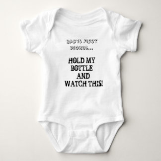 Babys First Words... Romper