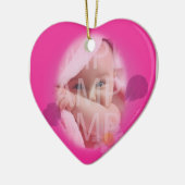 Baby's geboorterecord keramisch ornament (Links)