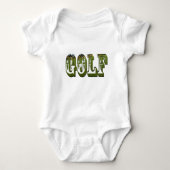Baby's Golf Logo Jumpsuit, Romper (Voorkant)