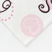 Baby's Groei Mijlpaal Suiker en Kruid Fleece Deken (Hoek)