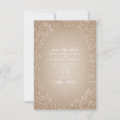 Baby's grote voorraad geïnspireerd om de datum op  save the date (Voorkant)