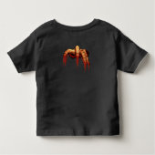 Baby's Halloween T-Shirt Gory Zombie Baby Shirten (Achterkant)