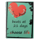 Baby's Heart notebook Notitieboek (Voorkant)