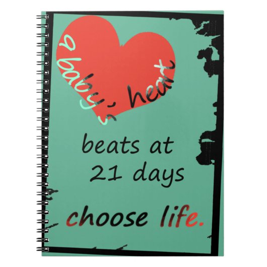 Baby's Heart notebook Notitieboek (Voorkant)