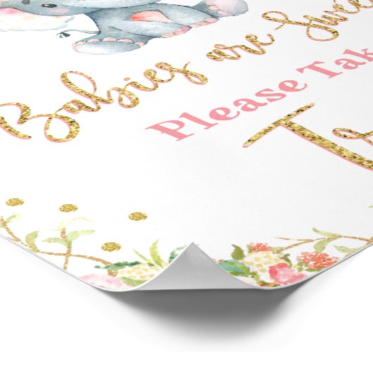 Baby's hebben een lekkere tas met een treeplank poster (Hoek)