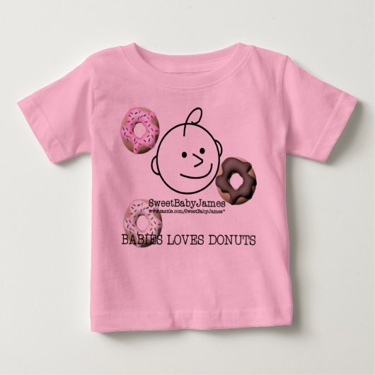 Baby's houden van Donuts (Voorkant)