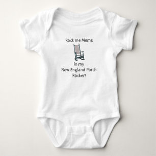 Baby's houden van New England Porch Rockers! Romper