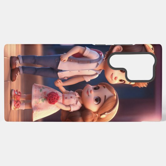 baby's houden van verhaal mobiele Hoesjes Samsung Galaxy Hoesje (Achterkant horizontaal)