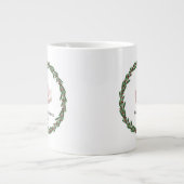 Baby's (Kelly's) 1e kerst Grote Koffiekop (Voorkant)