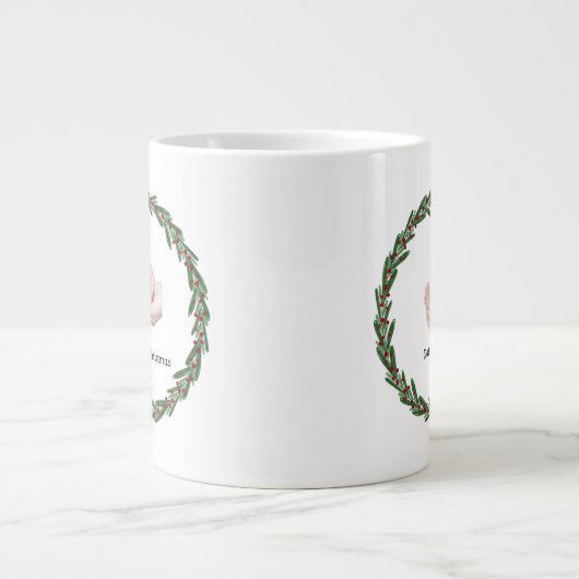 Baby's (Kelly's) 1e kerst  Grote Koffiekop (Voorkant)