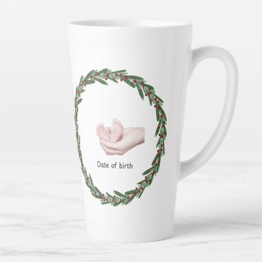 Baby's (Kelly's) 1e kerst Latte Mok (Rechts)