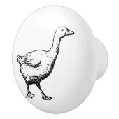 Baby's kinderkamer kinderkamer ganzenmeubelknop keramische knop (Rechts)