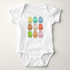 Baby's kudde olifanten romper