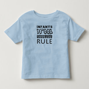 Baby's Kwijlen, Peuters Regeeren Kinder Shirts