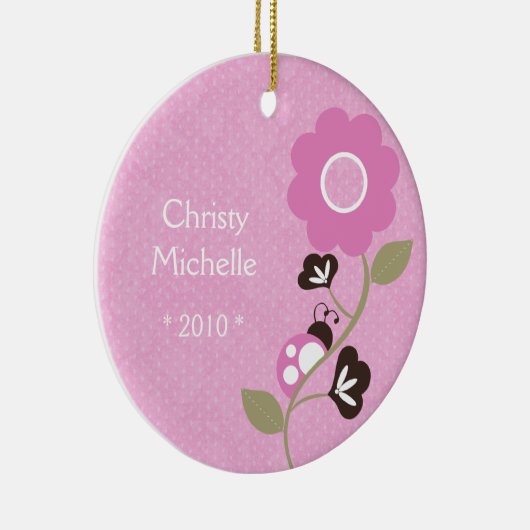 Baby's Ladybug Ornament (Rechts)
