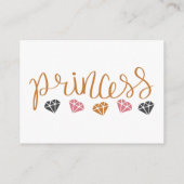 Babys Library Book Request Kaart Princess Cats Meo (Achterkant)