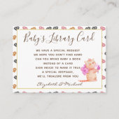 Babys Library Book Request Kaart Princess Cats Meo (Voorkant)