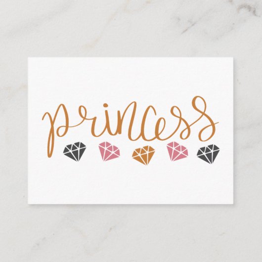 Babys Library Book Request Kaart Princess Cats Meo (Achterkant)