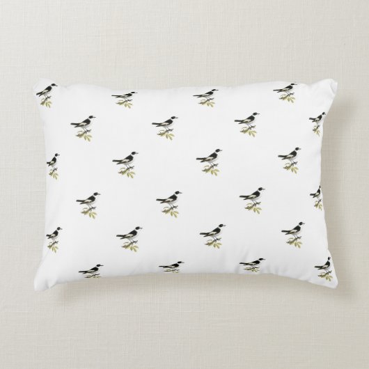 Baby's: Little Bird (GRE.W) - Accent Kussen (Voorkant)