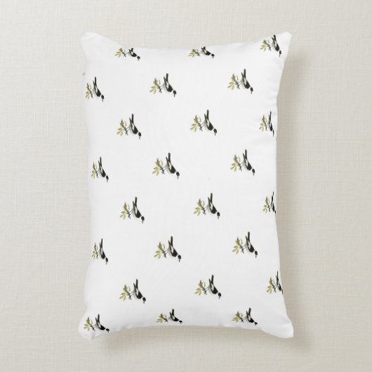 Baby's: Little Bird (GRE.W) - Accent Kussen (Voorkant(Verticaal))