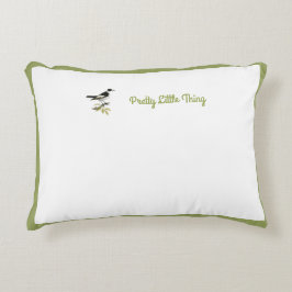 Baby's: Little Bird/Words (GRE.W) - Accent Kussen