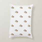 Baby's: Little Birds Kingfisher (OR.W.) Accent Kussen (Achterkant (Verticaal))