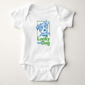 Baby's Lucky Dog Bodysuit (Voorkant)
