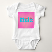 Baby's mama's liefde romper (Voorkant)