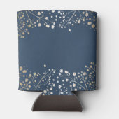 Baby's marineslag bruiloft blikjeskoeler (Achterkant)