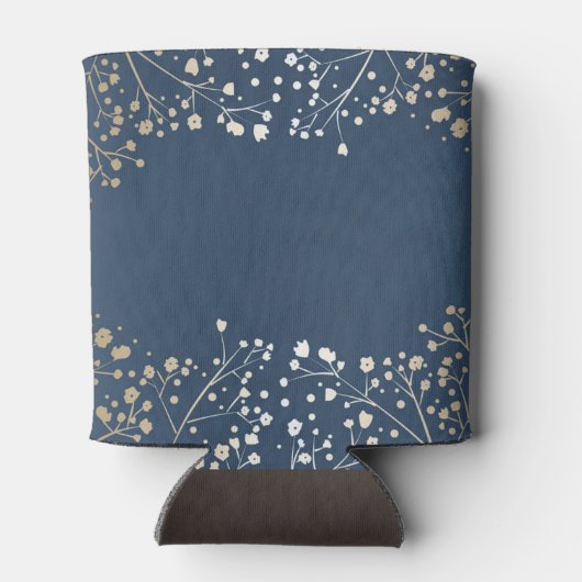 Baby's marineslag bruiloft blikjeskoeler (Achterkant)