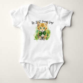 Baby's Mijn 1e St. Patrick's Dag Baby Bodypakje Romper