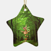 Baby's : mijn eerste nieuwe jaar - keramisch ornament (Links)