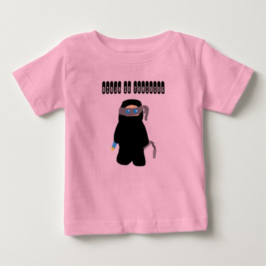 Baby's Ninja-In-Training T-Shirt (Voorkant)