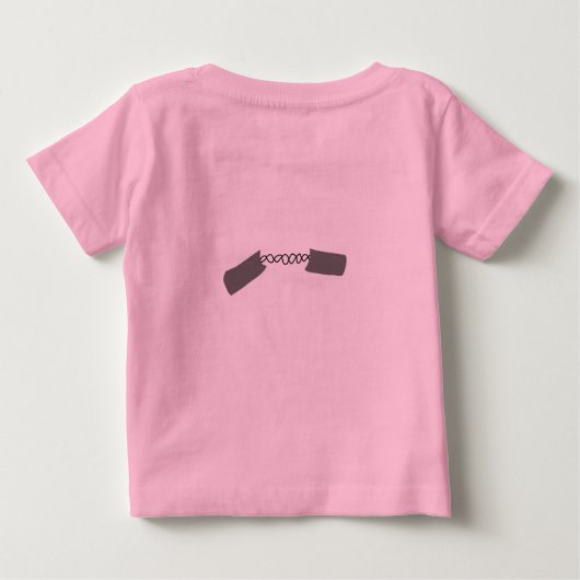 Baby's Ninja-In-Training T-Shirt (Achterkant)