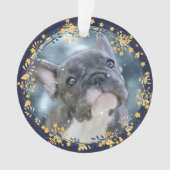 Baby's of Pet's Eerste Chanoeka Keepsake Foto Ornament (voorkant)