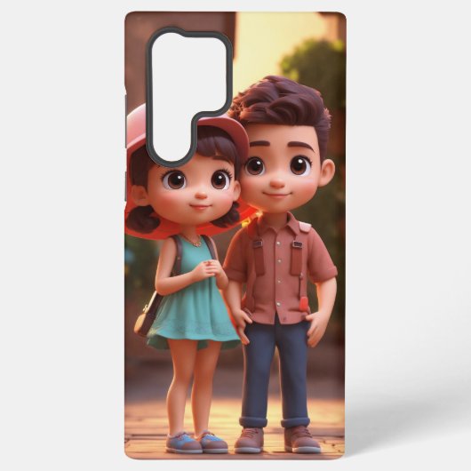 baby's Ontwerp Telefoon Schattigee covers Samsung Galaxy Hoesje (Achterkant)