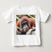 BABY'S ORANGATANG PRIMAAT T-SHIRT (Voorkant)