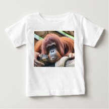 BABY'S ORANGATANG PRIMAAT T-SHIRT