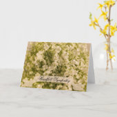 Baby's overweldigende sympathie kaart (Gele Bloem)