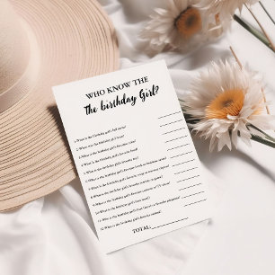 Baby's Party Game Meisje Verjaardag Hoe goed doe j