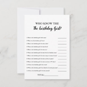 Baby's Party Game Meisje Verjaardag Hoe goed doe j