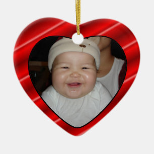 Baby's Photo CadeauLabel & Keepasebes Ornament
