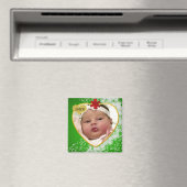 Baby's Photo Keepomwille Kerstmis Magneet (Insitu (Vaatwasser))