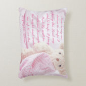 Baby's Prayer Pillow Accent Kussen (Voorkant(Verticaal))