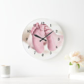 Baby's precious little feet grote klok (Huis)