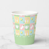 Baby's Quilt Paper Cup Papieren Bekers (Rechts)